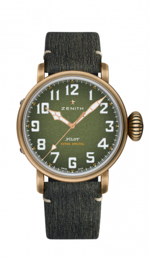 Zenith Pilot Type 20 Adventure 45mm Bronze / Khaki / Matrix 29.2430.679/63.C813 Zenith Pilot Type 20 Adventure 45mm Bronze / Khaki / Matrix 29.2430.679/63.C813