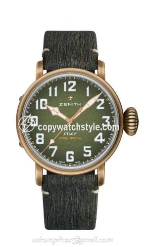 Zenith Pilot Type 20 Adventure 45mm Bronze / Khaki / Matrix 29.2430.679/63.I001 Zenith Pilot Type 20 Adventure 45mm Bronze / Khaki / Matrix 29.2430.679/63.I001