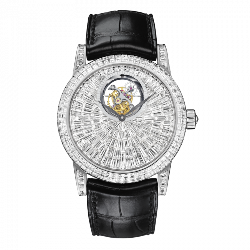 Blancpain Leman Tourbillon White Gold / Serti Baguette 2926A-5222-55B