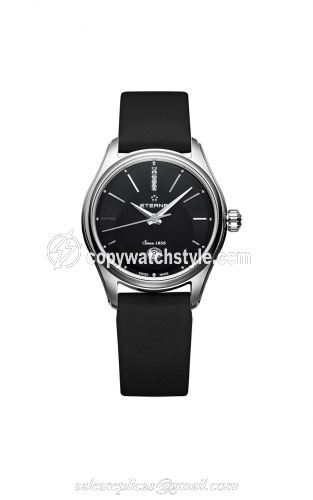 Eterna Avant-Garde Date Lady Black MOP / Strap 2940.41.40.1357 Eterna Avant-Garde Date Lady Black MOP / Strap 2940.41.40.1357