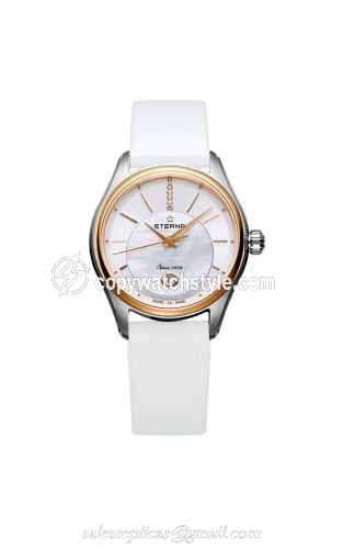 Eterna Avant-Garde Date Lady Two Tone / MOP / Strap 2940.53.61.1356 Eterna Avant-Garde Date Lady Two Tone / MOP / Strap 2940.53.61.1356