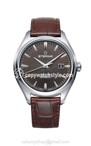 Eterna Avant-Garde Date Black / Strap 2945.41.50.1338 Eterna Avant-Garde Date Black / Strap 2945.41.50.1338