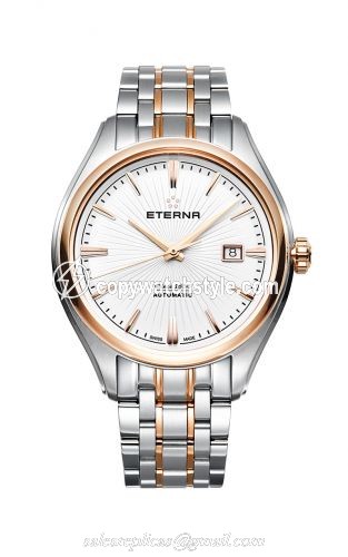 Eterna Avant-Garde Date Two Tone / Silver / Bracelet 2945.53.61.1716 Eterna Avant-Garde Date Two Tone / Silver / Bracelet 2945.53.61.1716