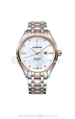 Eterna Avant-Garde Date Lady Two Tone / MOP/ Bracelet 2946.53.66.1709