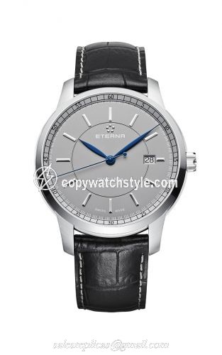 Eterna Tangaroa Three-Hands Grey / Strap 2948.41.51.1261 Eterna Tangaroa Three-Hands Grey / Strap 2948.41.51.1261