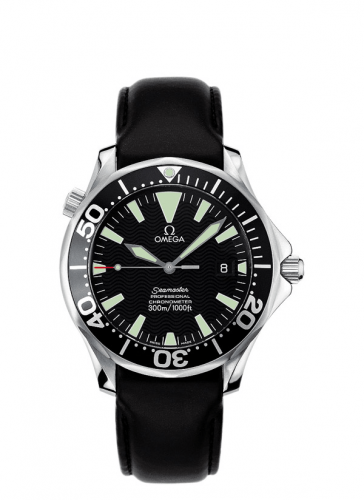 Omega Seamaster Diver 300M Automatic 41 Stainless Steel / Black / Leather 2954.50.91 Omega Seamaster Diver 300M Automatic 41 Stainless Steel / Black / Leather 2954.50.91