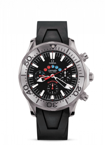 Omega Seamaster Diver 300M Automatic 44 Racing Chronometer Titanium / Black / Rubber 2969.52.91 Omega Seamaster Diver 300M Automatic 44 Racing Chronometer Titanium / Black / Rubber 2969.52.91