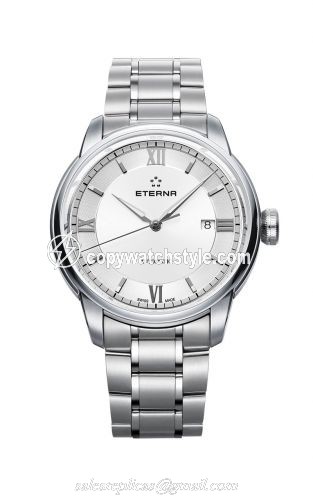 Eterna Adventic Date Silver / Bracelet 2970.41.62.1704 Eterna Adventic Date Silver / Bracelet 2970.41.62.1704