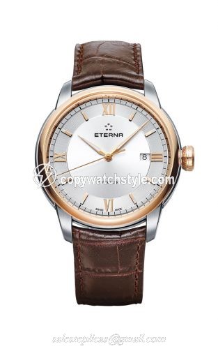 Eterna Adventic Date Two Tone / Strap 2970.53.17.1325 Eterna Adventic Date Two Tone / Strap 2970.53.17.1325