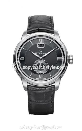 Eterna Adventic Quartz Big Date Black / Strap 2971.41.46.1327 Eterna Adventic Quartz Big Date Black / Strap 2971.41.46.1327
