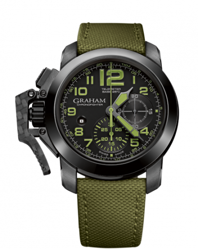 Graham Chronofighter Oversize Amazonia Green 2CCAU.G01A Graham Chronofighter Oversize Amazonia Green 2CCAU.G01A