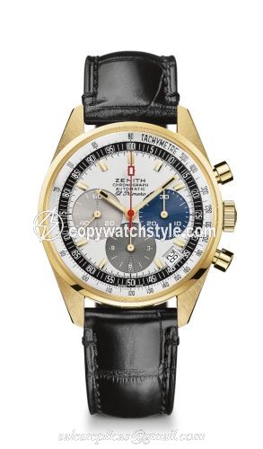 Zenith El Primero A386 Revival 50th Anniversary El Primero Yellow Gold 30.A386.400/69.C807 Zenith El Primero A386 Revival 50th Anniversary El Primero Yellow Gold 30.A386.400/69.C807