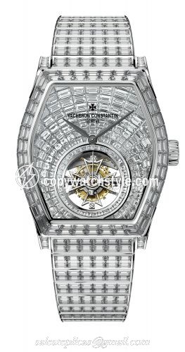 Vacheron Constantin Malte Tourbillon Haute Joaillerie White Gold / Bracelet 30630/S22G-9899