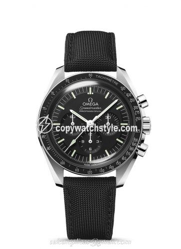 Omega Speedmaster Professional Moonwatch 3861 Stainless Steel / Black / Plexi / Fabric 310.32.42.50.01.001 Omega Speedmaster Professional Moonwatch 3861 Stainless Steel / Black / Plexi / Fabric 310.32.42.50.01.001