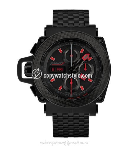Formex Motorsport Automatic Chronograph PVD / Carbon Bezel / Black / Limited Edition / Bracelet 3100.9.8299.110 Formex Motorsport Automatic Chronograph PVD / Carbon Bezel / Black / Limited Edition / Bracelet 3100.9.8299.110