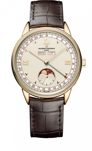 Vacheron Constantin Historiques Triple Calendrier 1948 Pink Gold / Silver / Red 3100V/000R-B359