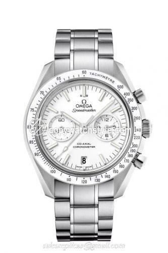 Omega Speedmaster Moonwatch Co-Axial Stainless Steel / White / Bracelet 311.30.44.51.04.001 Omega Speedmaster Moonwatch Co-Axial Stainless Steel / White / Bracelet 311.30.44.51.04.001
