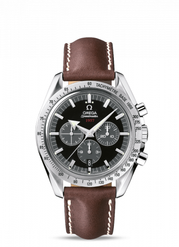 Omega Speedmaster Broad Arrow 1957 Stainless Steel / Black 321.12.42.50.01.001 Omega Speedmaster Broad Arrow 1957 Stainless Steel / Black 321.12.42.50.01.001