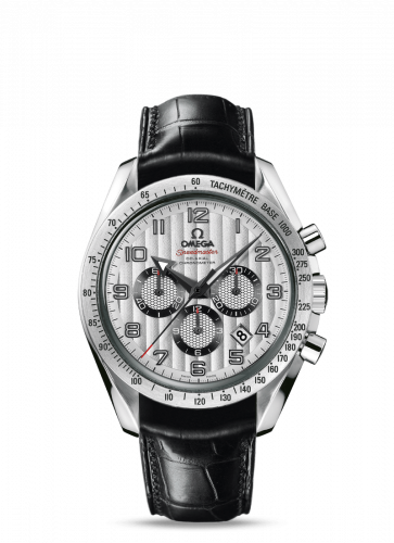 Omega Speedmaster Broad Arrow 44.25 Stainless Steel / Silver Stripes 321.13.44.50.02.001 Omega Speedmaster Broad Arrow 44.25 Stainless Steel / Silver Stripes 321.13.44.50.02.001