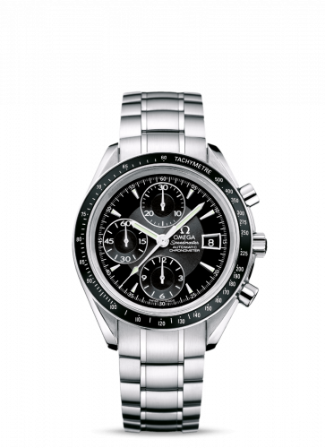 Omega Speedmaster Date 40 Stainless Steel / Black / Bracelet 3210.50.00 Omega Speedmaster Date 40 Stainless Steel / Black / Bracelet 3210.50.00