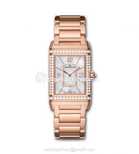 Jaeger-LeCoultre Grande Reverso Lady Ultra Thin Pink Gold Mother of Pearl Bracelet 3212102 Jaeger-LeCoultre Grande Reverso Lady Ultra Thin Pink Gold Mother of Pearl Bracelet 3212102
