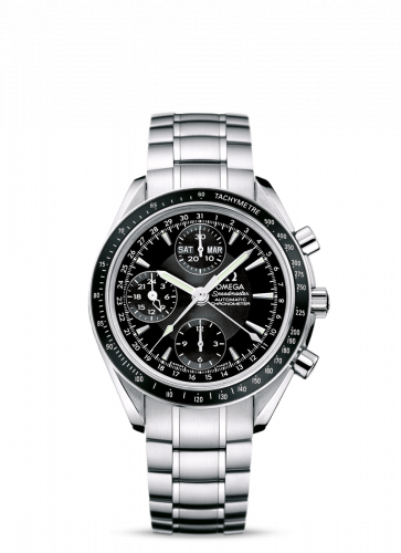 Omega Speedmaster Day-Date 40 Stainless Steel / Black / Bracelet 3220.50.00 Omega Speedmaster Day-Date 40 Stainless Steel / Black / Bracelet 3220.50.00