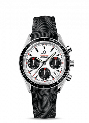 Omega Speedmaster Date 40 Stainless Steel / Panda / Cordura 323.32.40.40.04.001