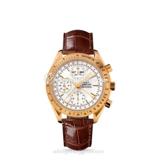 Omega Speedmaster Day-Date 40 Yellow Gold / Silver 323.53.40.44.02.001