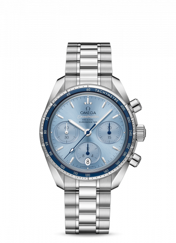 Omega Speedmaster Co-Axial 38 Stainless Steel / Blue / Bracelet 324.30.38.50.03.001 Omega Speedmaster Co-Axial 38 Stainless Steel / Blue / Bracelet 324.30.38.50.03.001