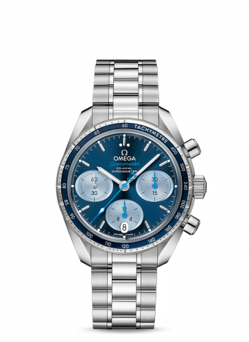 Omega Speedmaster Co-Axial 38 Stainless Steel / Blue / Bracelet / Orbis 324.30.38.50.03.002 Omega Speedmaster Co-Axial 38 Stainless Steel / Blue / Bracelet / Orbis 324.30.38.50.03.002