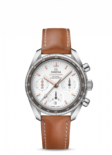 Omega Speedmaster Co-Axial 38 Stainless Steel / Silver / Strap 324.32.38.50.02.001 Omega Speedmaster Co-Axial 38 Stainless Steel / Silver / Strap 324.32.38.50.02.001