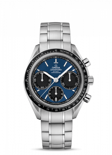 Omega Speedmaster Racing Co-Axial Chronograph Stianless Steel / Blue / Bracelet 326.30.40.50.03.001 Omega Speedmaster Racing Co-Axial Chronograph Stianless Steel / Blue / Bracelet 326.30.40.50.03.001