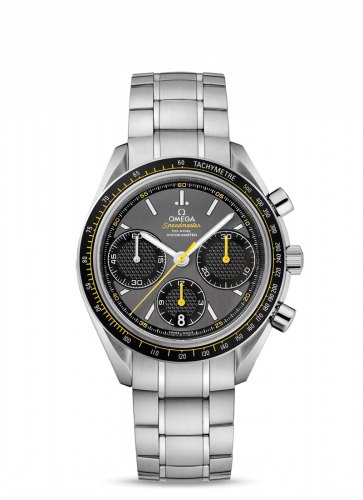 Omega Speedmaster Racing Co-Axial Chronograph Stainless Steel / Grey-Yellow / Bracelet 326.30.40.50.06.001 Omega Speedmaster Racing Co-Axial Chronograph Stainless Steel / Grey-Yellow / Bracelet 326.30.40.50.06.001