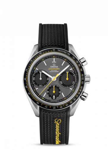 Omega Speedmaster Racing Co-Axial Chronograph Stainless Steel / Grey-Yellow / Rubber 326.32.40.50.06.001