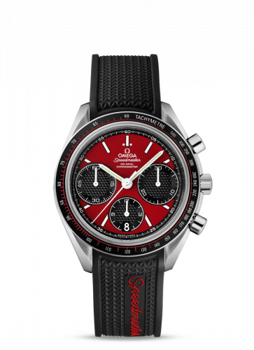 Omega Speedmaster Racing Co-Axial Chronograph Stainless Steel / Red / Rubber 326.32.40.50.11.001