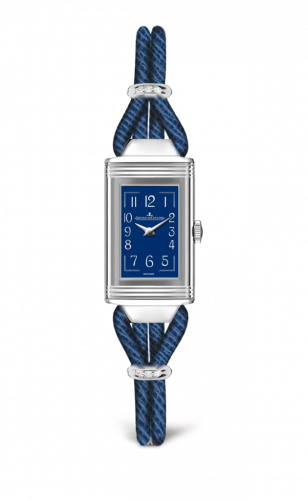 Jaeger-LeCoultre Reverso One Cordonnet Stainless Steel / Blue 326858J Jaeger-LeCoultre Reverso One Cordonnet Stainless Steel / Blue 326858J