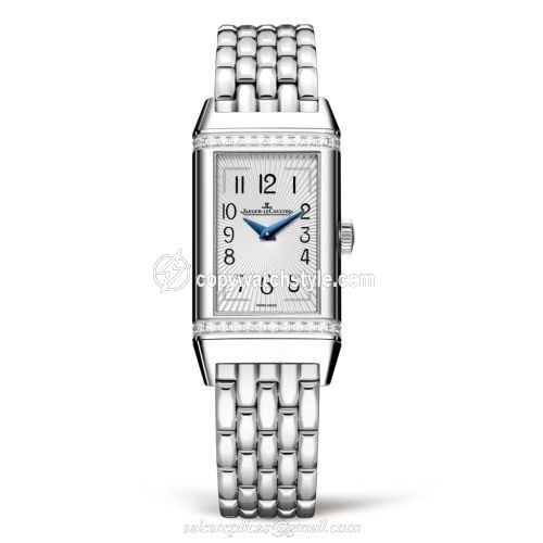 Jaeger-LeCoultre Reverso One Stainless Steel / Diamond / White / Bracelet 3288120 Jaeger-LeCoultre Reverso One Stainless Steel / Diamond / White / Bracelet 3288120