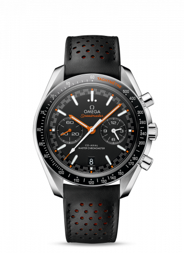 Omega Speedmaster Racing Master Co-Axial Stainless Steel / Black / Orange / Strap 329.32.44.51.01.001 Omega Speedmaster Racing Master Co-Axial Stainless Steel / Black / Orange / Strap 329.32.44.51.01.001