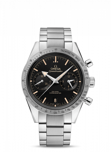 Omega Speedmaster 57 Co-Axial Stainless Steel / Black Vintage / Bracelet 331.10.42.51.01.002 Omega Speedmaster 57 Co-Axial Stainless Steel / Black Vintage / Bracelet 331.10.42.51.01.002