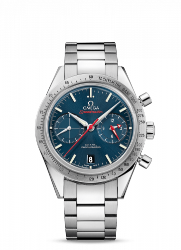 Omega Speedmaster 57 Co-Axial Stainless Steel / Blue / Bracelet 331.10.42.51.03.001 Omega Speedmaster 57 Co-Axial Stainless Steel / Blue / Bracelet 331.10.42.51.03.001