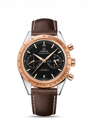 Omega Speedmaster 57 Co-Axial Stainless Steel / Red Gold / Black 331.22.42.51.01.001 Omega Speedmaster 57 Co-Axial Stainless Steel / Red Gold / Black 331.22.42.51.01.001
