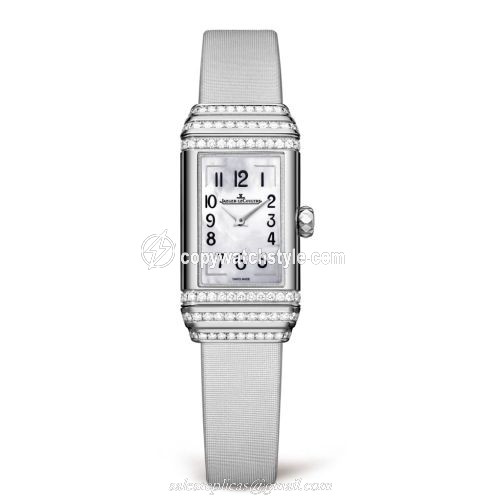 Jaeger-LeCoultre Reverso One Jewellery White Gold / MOP / Satin 3363402 Jaeger-LeCoultre Reverso One Jewellery White Gold / MOP / Satin 3363402