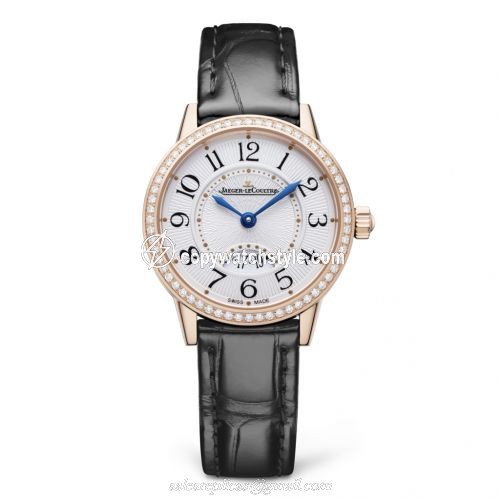 Jaeger-LeCoultre Rendez-Vous Date Small Quartz Pink Gold / Diamond / Silver / Alligator 3402530 Jaeger-LeCoultre Rendez-Vous Date Small Quartz Pink Gold / Diamond / Silver / Alligator 3402530
