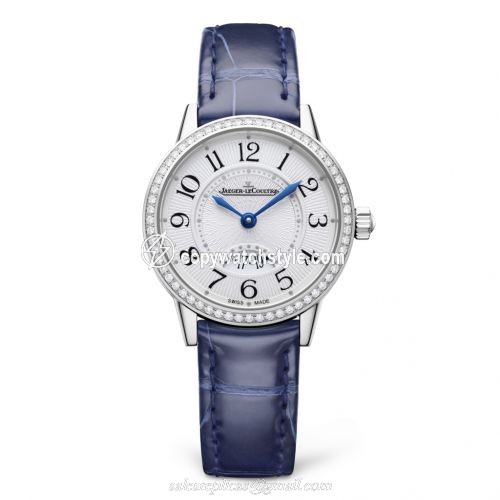 Jaeger-LeCoultre Rendez-Vous Date Small Quartz Stainless Steel / Diamond / Silver / Alligator 3408530 Jaeger-LeCoultre Rendez-Vous Date Small Quartz Stainless Steel / Diamond / Silver / Alligator 3408530