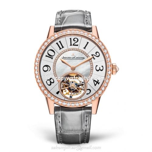 Jaeger-LeCoultre Rendez-Vous Tourbillon Pink Gold / MOP / Alligator 3412410 Jaeger-LeCoultre Rendez-Vous Tourbillon Pink Gold / MOP / Alligator 3412410