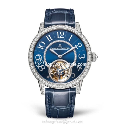 Jaeger-LeCoultre Rendez-Vous Tourbillon White Gold / Blue / Alligator 3413480 Jaeger-LeCoultre Rendez-Vous Tourbillon White Gold / Blue / Alligator 3413480