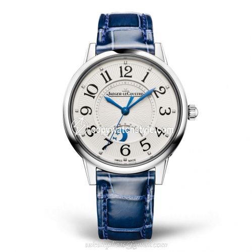 Jaeger-LeCoultre Rendez-Vous Night & Day Medium Stainless Steel / Silver / Alligator 3448410 Jaeger-LeCoultre Rendez-Vous Night & Day Medium Stainless Steel / Silver / Alligator 3448410