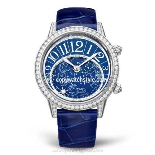 Jaeger-LeCoultre Rendez-Vous Celestial White Gold / Blue / Alligator 3483590 Jaeger-LeCoultre Rendez-Vous Celestial White Gold / Blue / Alligator 3483590