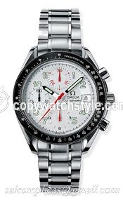 Omega Speedmaster Date 40 Stainless Steel / White / Bracelet 3513.33.00 Omega Speedmaster Date 40 Stainless Steel / White / Bracelet 3513.33.00