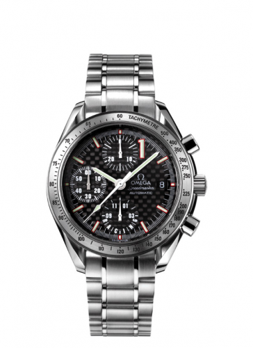 Omega Speedmaster Date 40 Stainless Steel / Carbon / Bracelet / Schumacher 2001 3519.50.00 Omega Speedmaster Date 40 Stainless Steel / Carbon / Bracelet / Schumacher 2001 3519.50.00